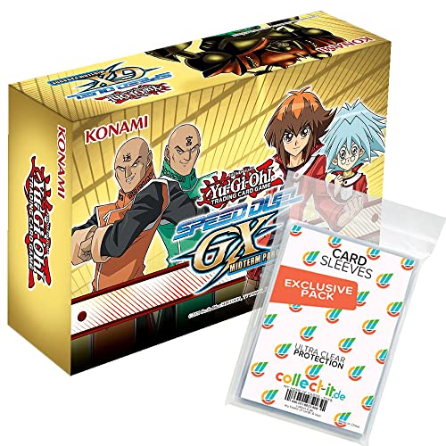 collect-it.de MY HOME OF CARDS + TOYS Exklusive Sleeves im Bundle mit Yugioh Speed Duel GX: Midterm Paradox - 1 Box - Deutsch von collect-it.de MY HOME OF CARDS + TOYS