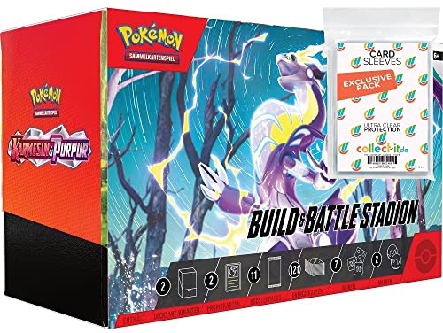 collect-it.de MY HOME OF CARDS + TOYS Pokemon Karten Karmesin & Purpur - Build & Battle Stadium Box - Deutsch von collect-it.de MY HOME OF CARDS + TOYS