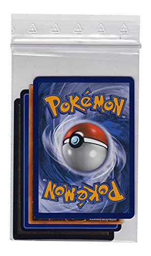 collect-it Karten Bags/DV-Beutel/Card Sleeves - 100 Stück - Wiederverschliebare Karten-Hüllen für Sammelkarten wie Magic. Pokemon, Match Attax, Digimon, Panini von collect-it