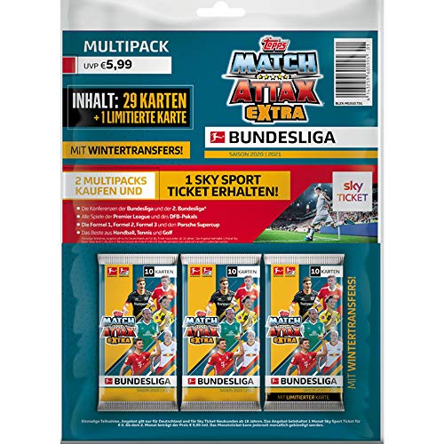 collect-it Topps Match Attax EXTRA 2020/21 - 1 Multipack von collect-it