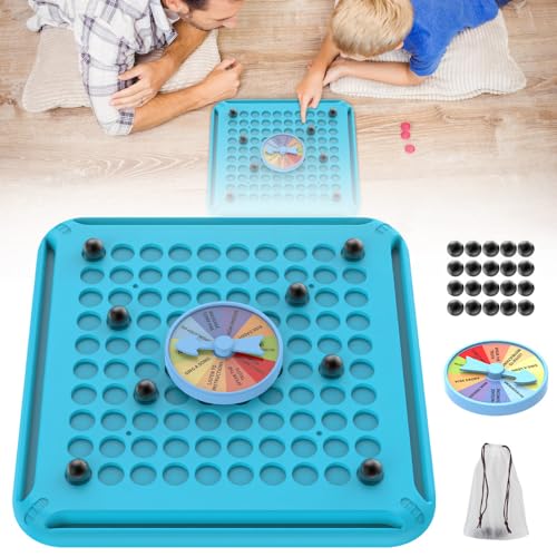 Magnetisches Schachspiel, 2024 Upgraded Magnet Spiel, Puzzle Checkers Spiel mit Seil Reisen Schach Magnetisch Tisch Magnetspiel Magnetspiele Tisch Magnet Schach Familienspiele Lernspiele (20pc) von comepew