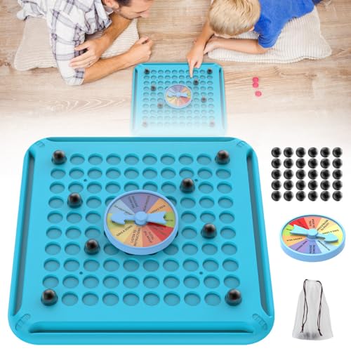 Magnetisches Schachspiel, 2024 Upgraded Magnet Spiel, Puzzle Checkers Spiel mit Seil Reisen Schach Magnetisch Tisch Magnetspiel Magnetspiele Tisch Magnet Schach Familienspiele Lernspiele (30pc) von comepew