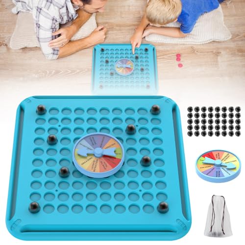 Magnetisches Schachspiel, 2024 Upgraded Magnet Spiel, Puzzle Checkers Spiel mit Seil Reisen Schach Magnetisch Tisch Magnetspiel Magnetspiele Tisch Magnet Schach Familienspiele Lernspiele (40pc) von comepew