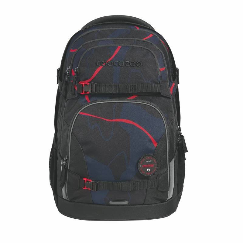 coocazoo Schulrucksack Porter Lava Lines von coocazoo