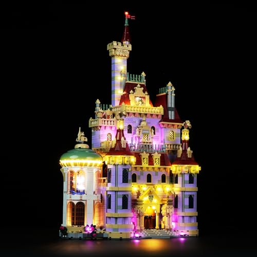 LED Light for Lego Beauty and The Beast Castle, Light Only, Model Set Not Included, Decorative Creative Lighting for Lego 43263 LED Light for Lego Beauty and The Beast Castle, Light Only, Model Set Not Included, Decorative Creative Lighting for Lego 43263 von cooldac