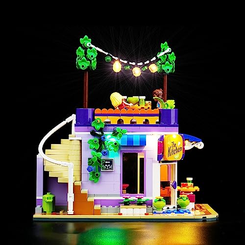 cooldac LED Licht Set Kompatibel mit Lego 41747 Heartlake City Gemeinschaftsküche, Licht Set Kompatibel mit Lego Heartlake City Gemeinschaftsküche Bausteine Modell. von cooldac