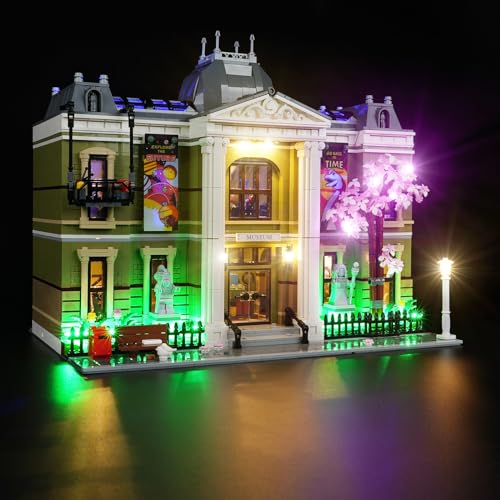 cooldac Led Licht Kit Kompatibel mit Lego 10326 Naturhistorisches Museum Set, Kreative Dekorlichter Set Kompatibel mit Lego 10326 Naturhistorisches Museum Baustein (Keine Modelle) von cooldac