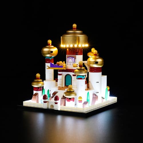 cooldac Led Licht Kit Kompatibel mit Lego 40613 Mini Disney Palace of Agrabah Set (nur Beleuchtung, Keine Modelle), Kreative Dekorlichter Set Kompatibel mit Lego 40613 Mini Disney Palace von cooldac