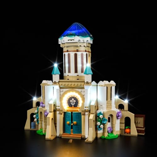 cooldac Led Licht Kit für Lego 43224 Disney Wish König Magnificos Schloss (Nur Beleuchtung, Kein Lego), Kreative Dekorlichter Set Kompatibel mit Lego 43224 Disney Wish König Magnificos Castle Modell von cooldac
