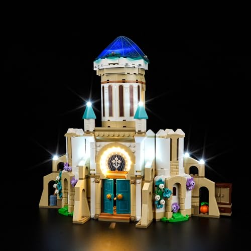 cooldac Led Licht Kit Kompatibel mit Lego 43224 Disney Wish König Magnificos Schloss (nur Beleuchtung, Keine Modelle), Kreative Dekorlichter Set Kompatibel mit Lego 43224 Disney Wish König von cooldac