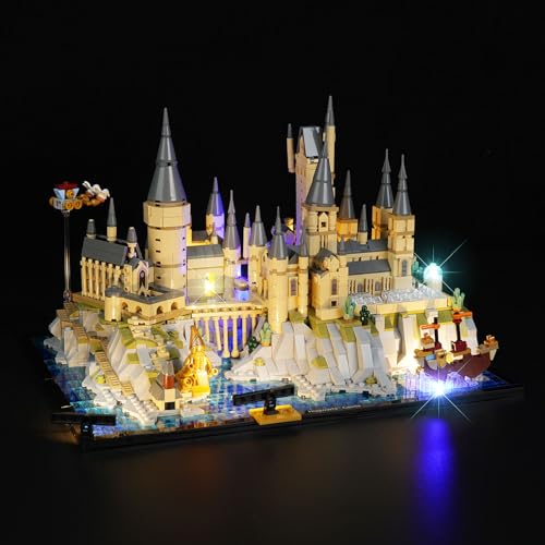 cooldac Led Licht Kit Kompatibel mit Lego 76419 Harry Potter Schloss Hogwarts Set(nur Beleuchtung, Keine Modelle), Kreative Dekorlichter Set Kompatibel mit Lego 76419 Harry Potter Hogwarts Castle von cooldac