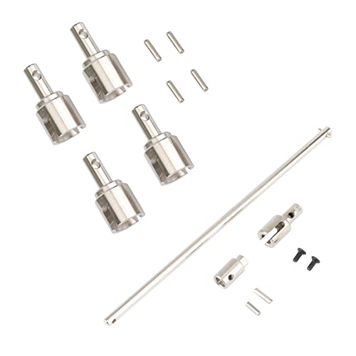 coserori 2 Set für HBX 16889 16889A 16890 16890A SG 1601 SG 1602 SG1601 RC Car Parts, Differential Cup & Main Axie Drive Shaft von coserori