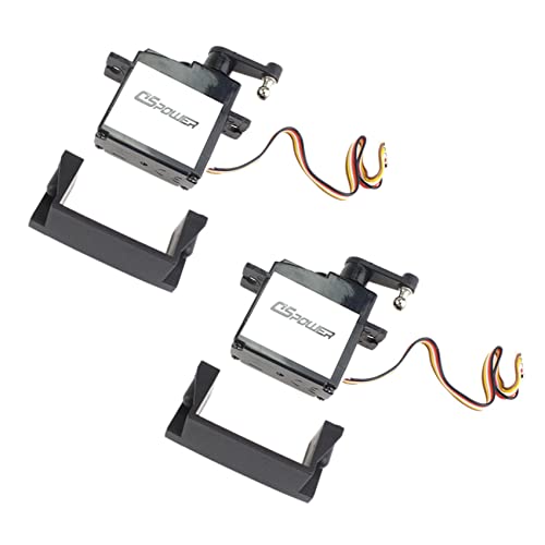 coserori 2X Upgrade 5 Draht Servo mit Basis für 144001 1/14 RC Offroad Auto RC RC Teile von coserori