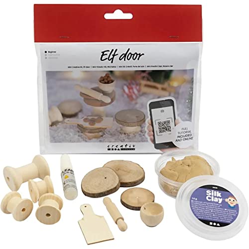 Kekse Backen, Mini-Kreativ-Set für Wichteltüre von creotime