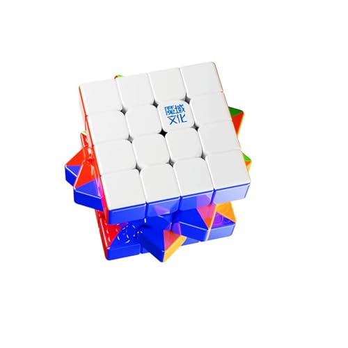 Cuberspeed Moyu AoSu V7 Flagship 4x4 Magnetischer Aufkleberloser Speedcube (Einzelspur) von cuberspeed