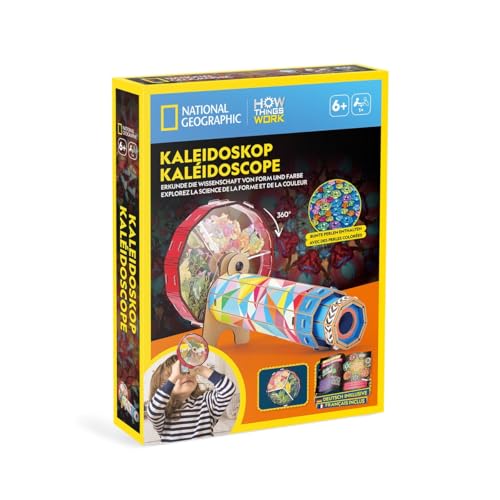 CubicFun 661090 Bausatz, Großes Kaleidoskop, DIY Bastel-Set Optik, Licht und Farben, Experimentierset für Kinder ab 6 Jahren CubicFun 661090 Bausatz, Großes Kaleidoskop, DIY Bastel-Set Optik, Licht und Farben, Experimentierset für Kinder ab 6 Jahren von CubicFun