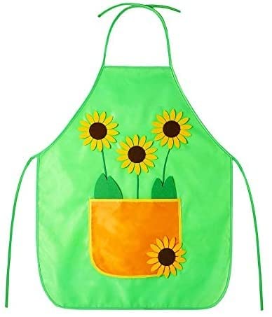 cuteDIY Garten Kittelschürze Blumenschürze Verkleidung Outfit Gärtnerin Bauer Bäuerin von cuteDIY