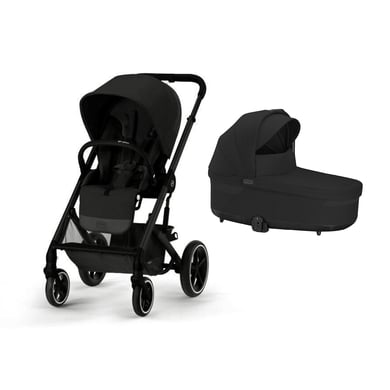 cybex GOLD Kinderwagen Balios S Lux Black Moon Black inklusive Kinderwagenaufsatz Cot S Lux Moon Black von cybex GOLD