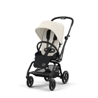 cybex GOLD Kinderwagen Eezy S Twist+ 2 Black Canvas White von cybex GOLD