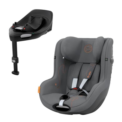 cybex GOLD Reboarder Sirona G i-Size Lava Grey inkl. Basisstation Base G Black von cybex GOLD