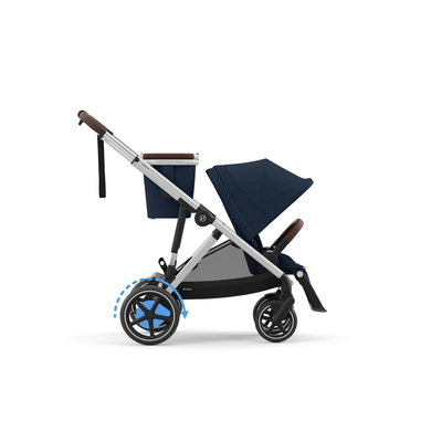 cybex GOLD e-Gazelle S Silver Ocean Blue von cybex GOLD