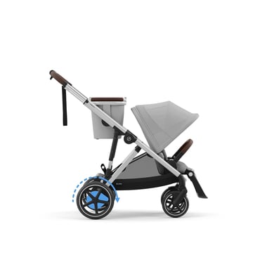 cybex GOLD e-Gazelle S Silver Stone Grey von cybex GOLD