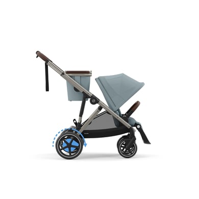 cybex GOLD e-Gazelle S Taupe Stormy Blue von cybex GOLD