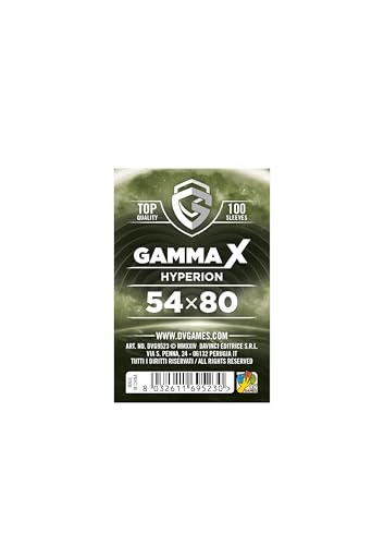 Gamma X Hyperion - 54x80 - Schutzhüllen für Karten von dV Giochi