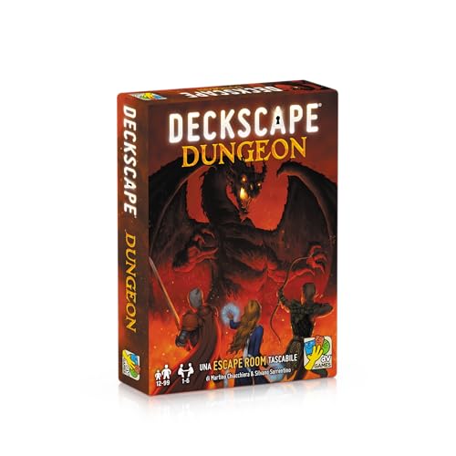 dV Giochi Deckscape Dungeon - Un Escape Room in Reichweite - 1-6 Spieler - 12+ Jahre - Italienische Ausgabe dV Giochi Deckscape Dungeon - Un Escape Room in Reichweite - 1-6 Spieler - 12+ Jahre - Italienische Ausgabe von dV Giochi