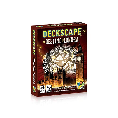 DV Giochi - Deckscape-The Destiny of London-A Pocket Escape Room-Italian Edition, Mehrfarbig, DVG4477 von dV Giochi