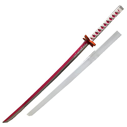 damdos Halloween Prop Weapon for Demon of Slayer Cosplay Sword,PU Foam 31.5inch Kochou Kanae Swords,Tomioka Giyuu Swords Xmas Birthday Gifts (Kochou Kanae) von damdos