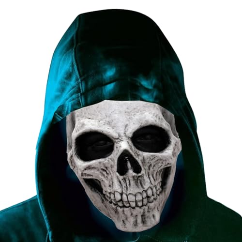 dancepandas Horror Halloween Maske Totenkopf, Skelett Halloween Maske Gruselige Halloween Masken für Erwachsene und Kinder, Cosplay-Party-Maske,Halloween Deko von dancepandas