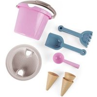 Sandspielzeug Sandspiel-Set Thorbjorn 8-teilig rosa von dantoy