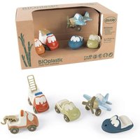 Spielset BIO Fun Cars Set 5 Teile Geschenkbox von dantoy