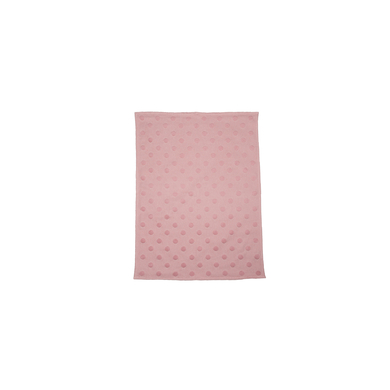 DAVID FUSSENEGGER Kinderdecke RIGA Punkte rosa 70x90 cm von david fussenegger