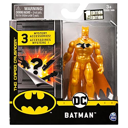 DC Batman 2020 Defender Batman (Gold Chase) 4-inch Action Figure by Spin Master von dc