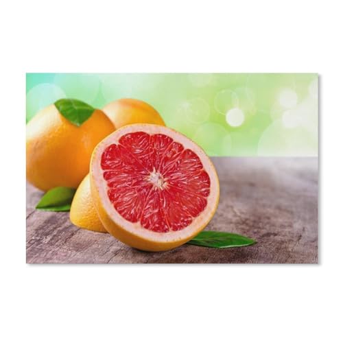 Puzzle 1000 Teile Papier，Grapefruit, Obst，Dekompression Der Erwachsenen，Kinderpuzzle Spiele Ab 8 Jahren, Spielzeug Für Mädchen Jungen Teenager（38x26cm）-45 von dcobs