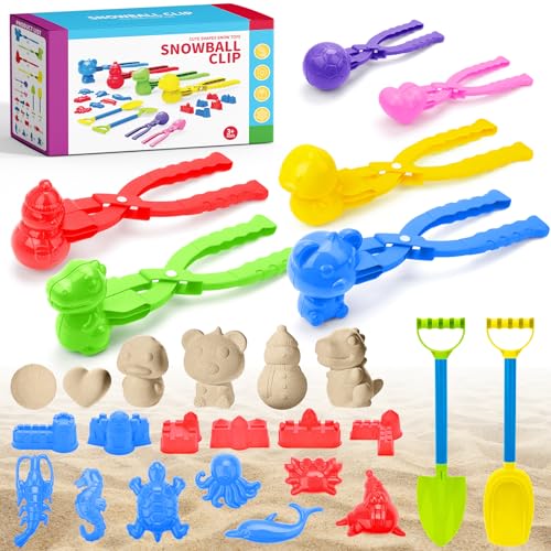 deAO 21 Stück Sandspielzeug für Kinder - Strandspielzeug Set mit Schneeklip, Sandklip Spielzeugset, Schaufel und Formen - Sandkasten Spielzeug Strandspielzeug für Kinder 3 4 5 6 7 deAO 21 Stück Sandspielzeug für Kinder - Strandspielzeug Set mit Schneeklip, Sandklip Spielzeugset, Schaufel und Formen - Sandkasten Spielzeug Strandspielzeug für Kinder 3 4 5 6 7 von deAO