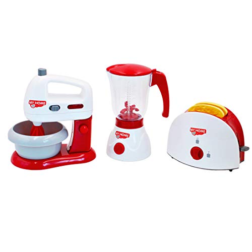 deAO Küchen-Set mit Mixer, Standmixer, Toaster und anderem Küchenzubehör. von deAO