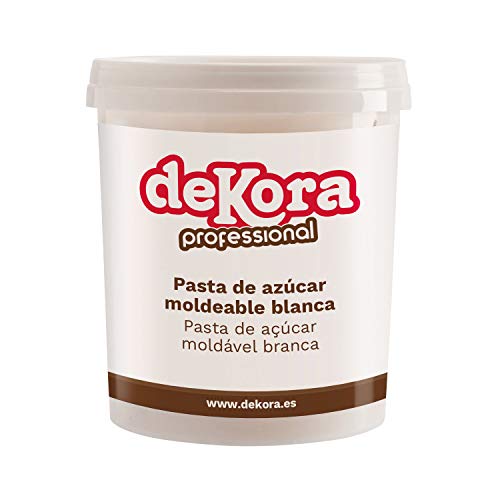 Dekora - Fondant Zuckerpaste Kuvertüre zur Tortenverzierung - 1 kg von dekora