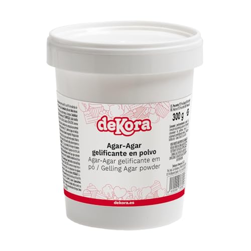 Dekora - Lebensmittel Zusatzstoff Agar Agar Pulver - 400 g von dekora