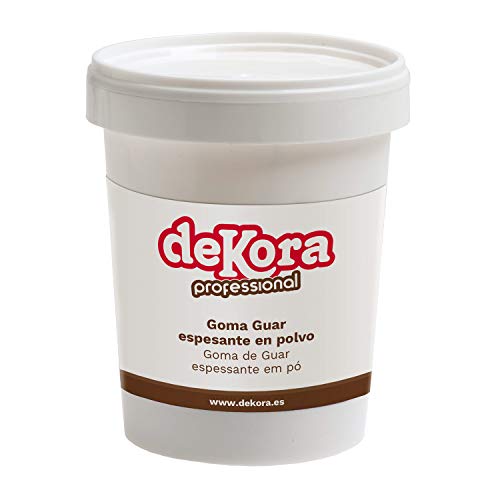 Dekora - Lebensmittel Zusatzstoff Guarkernmehl Pulver - 400 g von dekora