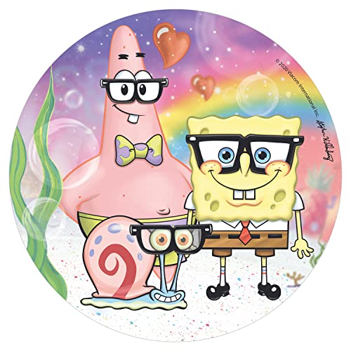 dekora 160160 Tortendeko-Cake Topper für Kuchen-Tortenaufleger von SpongeBob-20cm, Bunt dekora 160160 Tortendeko-Cake Topper für Kuchen-Tortenaufleger von SpongeBob-20cm, Bunt von dekora