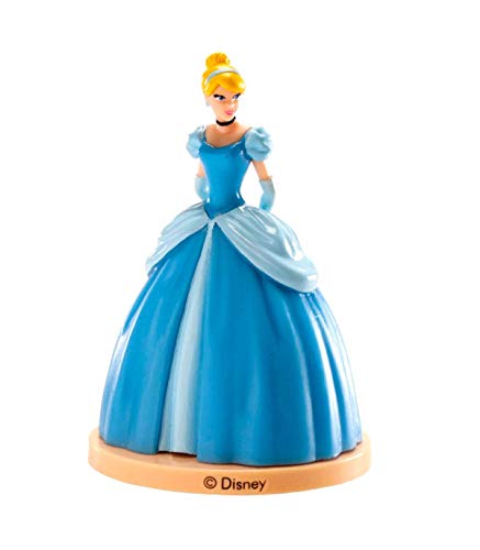 Dekora - Disney Prinzessin Aschenputtel Tortenfigur - 8,5 cm, 347108, Mehrfarbig, einheitsgröße von dekora