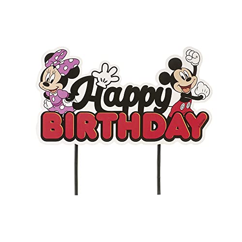 dekora - Kuchendeko Geburtstag | Happy Birthday Cake Topper Mickey und Minnie Mouse aus Papier - 17,5 x 15 cm dekora - Kuchendeko Geburtstag | Happy Birthday Cake Topper Mickey und Minnie Mouse aus Papier - 17,5 x 15 cm von dekora