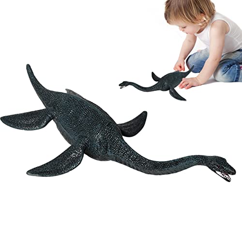 3D Dinosaurier Spielzeug | Simuliertes Dinosaurier-Plesiosaurus-Modell - Charmantes Lernspielzeug mit beweglichen Armen und Beinen Partyartikel Geburtstagsgeschenk für Kinder Jungen Mädchen Delr von delr