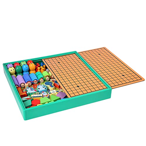 5 Zahlensortierpuzzle, 9 in 1 Zählform Stapeler, Zahlenpuzzle Vorschulpädagogik, STEM-Puzzle-Spielzeug, Geburtstagsgeschenke für Kinder ab 3 Jahren Delr von delr