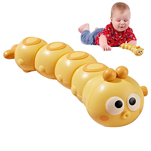 Aufziehbare Caterpillar-Spielzeug | Spielzeug Caterpillar Uhrwerk,Nette Cartoon Caterpillar Spaß Pädagogisches Spielzeug Kinder Uhrwerk Spielzeug Geburtstag Festiva Bevorzugungen Geschenk für von delr