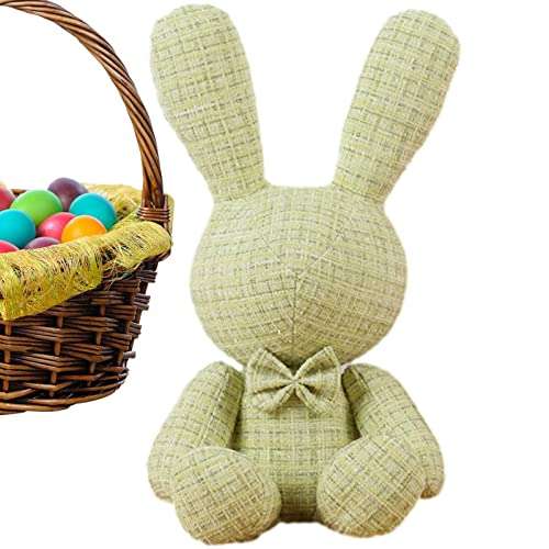 Bunny Plüschpuppe,Kaninchen Ornament - Bunny Plüsch süße Plüschtiere, Spielzeug Baby Ostern Dekor für Wohnzimmer, Schlafzimmer, Büro, Sofa Delr von delr