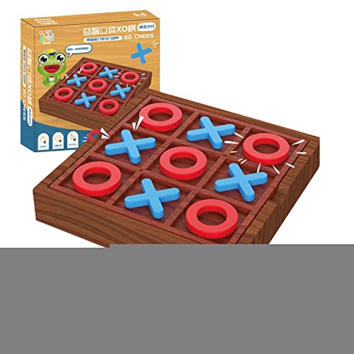 Marble Solitaire Brettspiel - Tick Tac Toe Brettspiel | Lustiges XO-Brettspiel Lernspielzeug für Kleinkinder Delr von delr